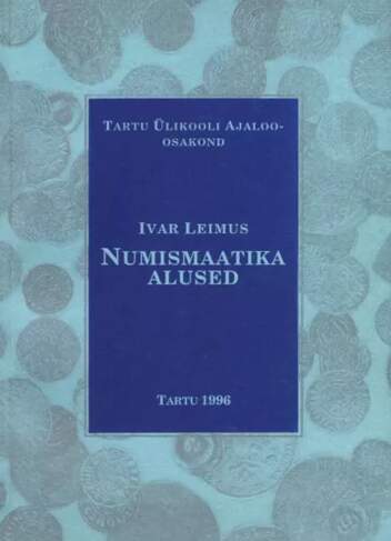 Numismaatika alused kaanepilt – front cover