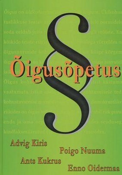 Õigusõpetus kaanepilt – front cover