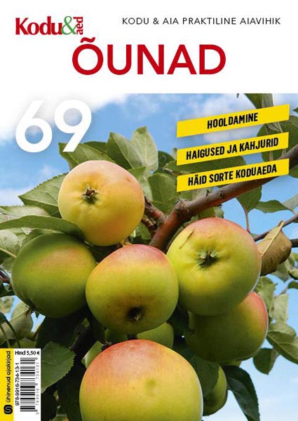 Õunad Hooldamine, haigused ja kahjurid, häid sorte koduaeda kaanepilt – front cover