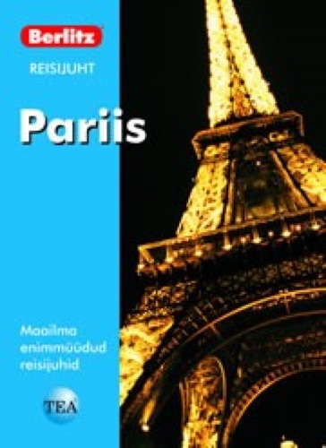 Pariis: Berlitzi reisijuht kaanepilt – front cover