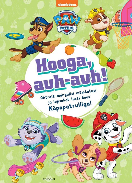 Paw Patrol: hooga auh-auh! kaanepilt – front cover