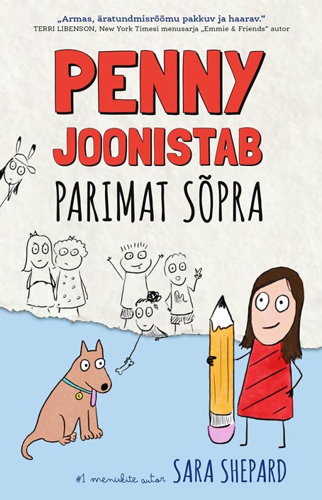 Penny joonistab parimat sõpra kaanepilt – front cover