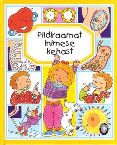 Pildiraamat inimese kehast kaanepilt – front cover