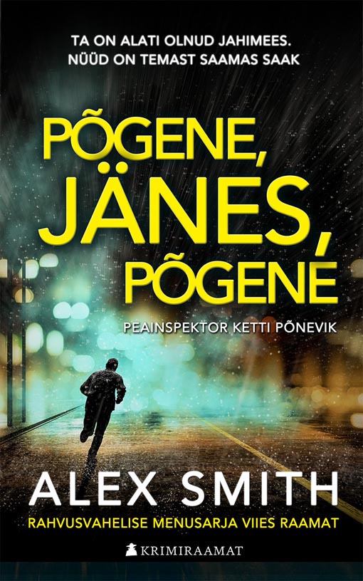 Põgene, jänes, põgene kaanepilt – front cover