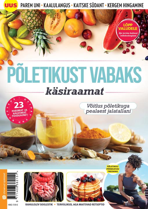 Põletikust vabaks: käsiraamat kaanepilt – front cover