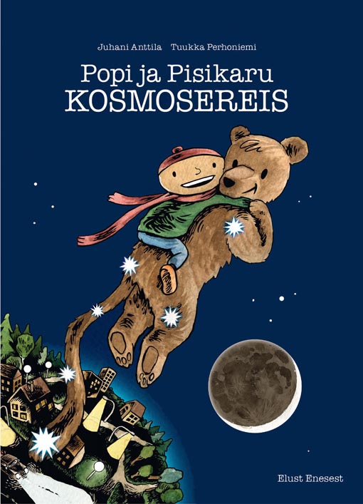 Popi ja Pisikaru kosmosereis kaanepilt – front cover