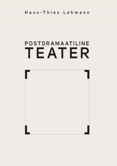 Postdramaatiline teater kaanepilt – front cover