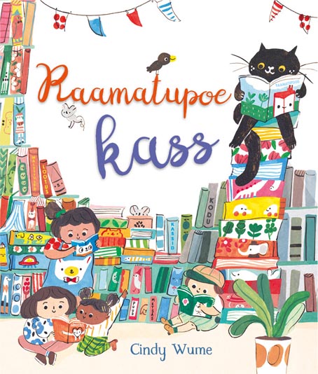 Raamatupoe kass kaanepilt – front cover