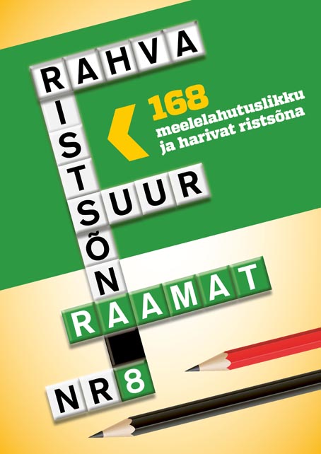 Rahva suur ristsõnaraamat nr 8 kaanepilt – front cover