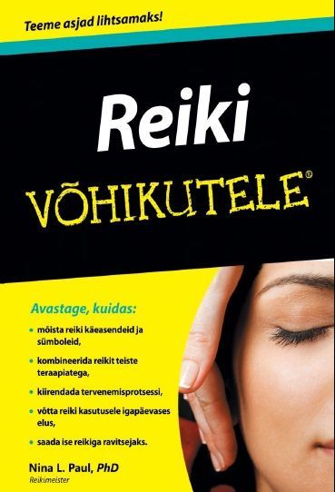 Reiki võhikutele kaanepilt – front cover