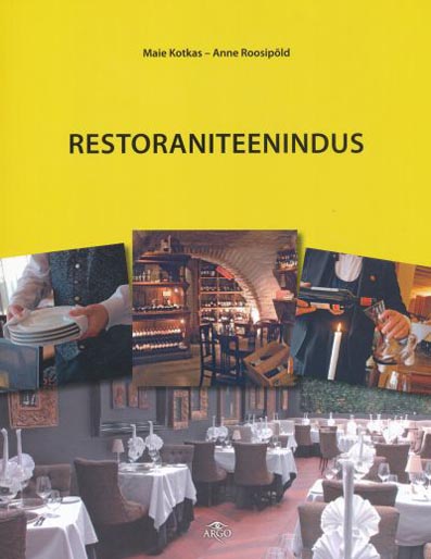 Restoraniteenindus kaanepilt – front cover