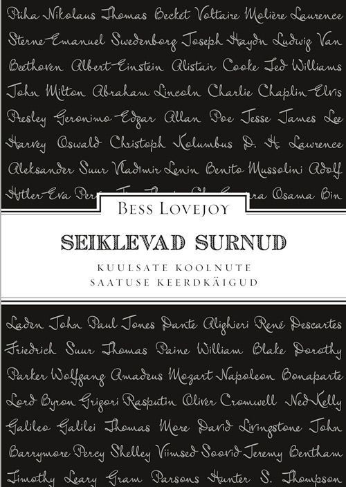 Seiklevad surnud: kuulsate koolnute saatuse keerdkäigud kaanepilt – front cover