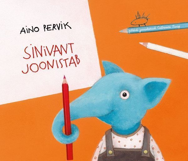 Sinivant joonistab kaanepilt – front cover