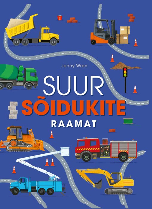 Suur sõidukite raamat kaanepilt – front cover