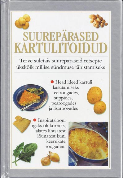 Suurepärased kartulitoidud kaanepilt – front cover