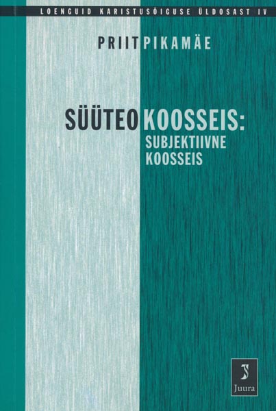 Süüteokoosseis: subjektiivne koosseis kaanepilt – front cover