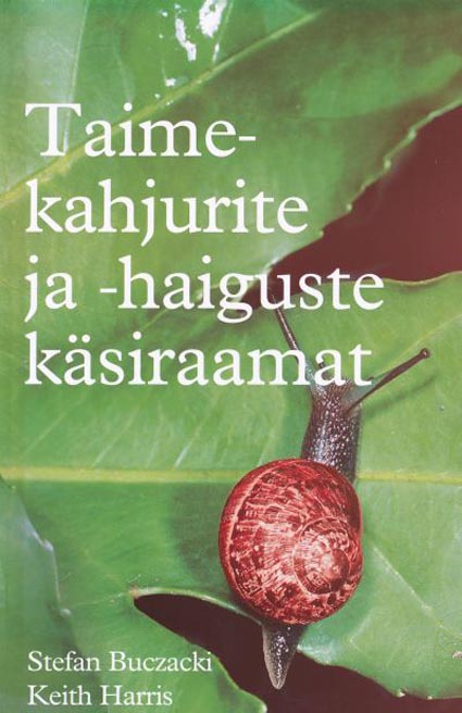 Taimekahjurite ja -haiguste käsiraamat kaanepilt – front cover