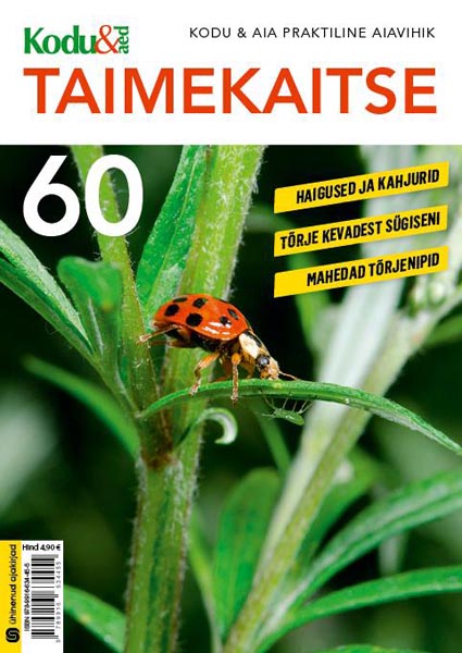 Taimekaitse Haigused ja kahjurid, tõrje kevadest sügiseni, mahedad tõrjenipid kaanepilt – front cover