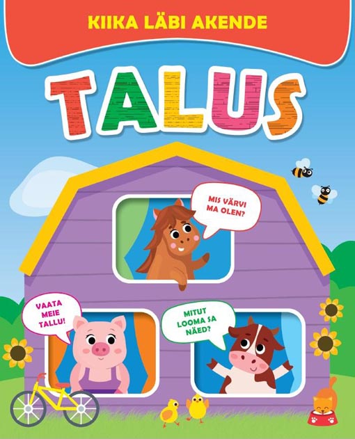 Talus: kiika läbi akende kaanepilt – front cover