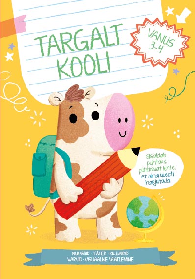 Targalt kooli (lehm) Vanus 3–4 kaanepilt – front cover