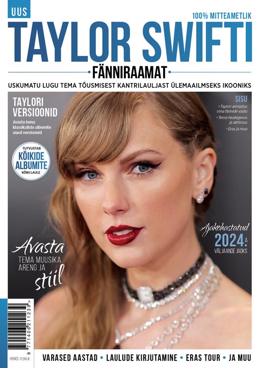 Taylor Swifti fänniraamat kaanepilt – front cover