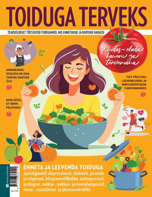 Toiduga terveks kaanepilt – front cover