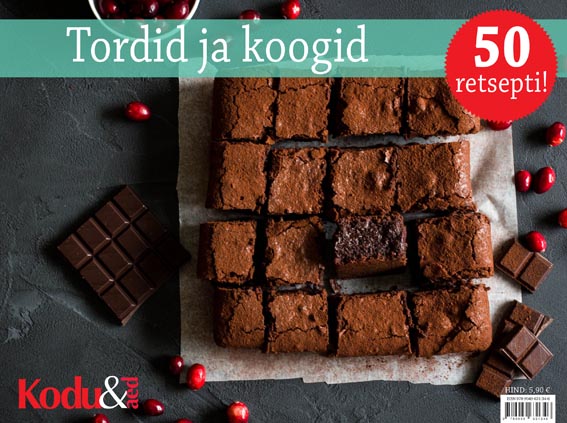 Tordid ja koogid Viiskümmend retsepti! kaanepilt – front cover