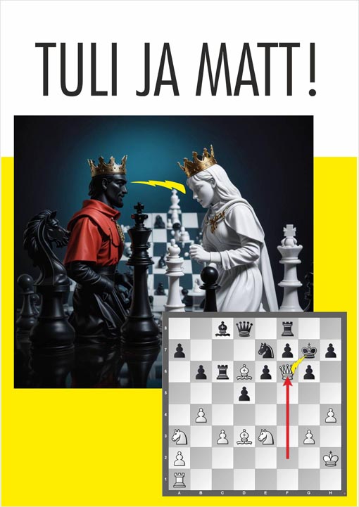 Tuli ja matt! Maleülesanded kaanepilt – front cover