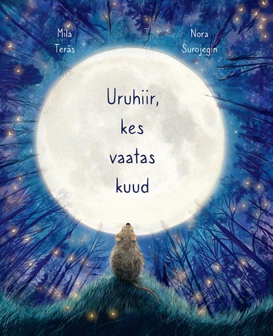 Uruhiir, kes vaatas kuud kaanepilt – front cover