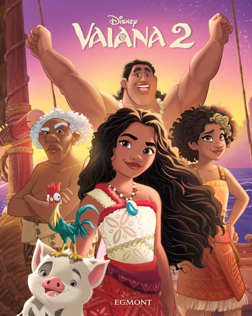 Vaiana 2: filmiraamat kaanepilt – front cover