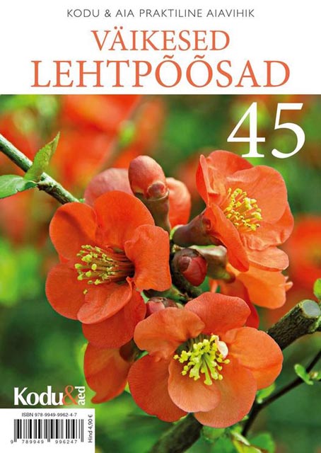 Väikesed lehtpõõsad kaanepilt – front cover