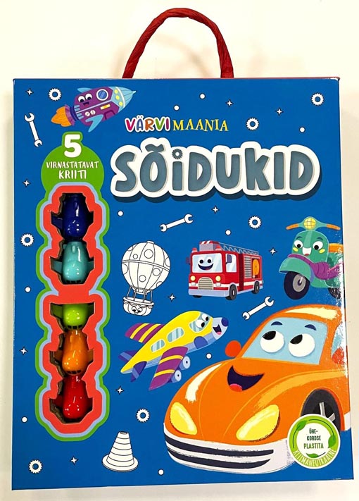 Värvimaania: sõidukid kaanepilt – front cover