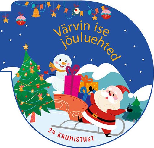 Värvin ise jõuluehted kaanepilt – front cover