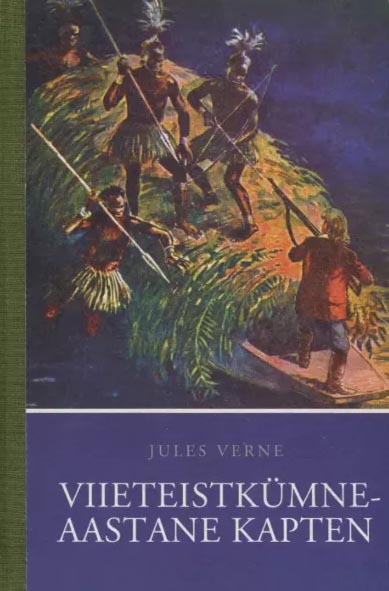 Viieteistkümneaastane kapten kaanepilt – front cover